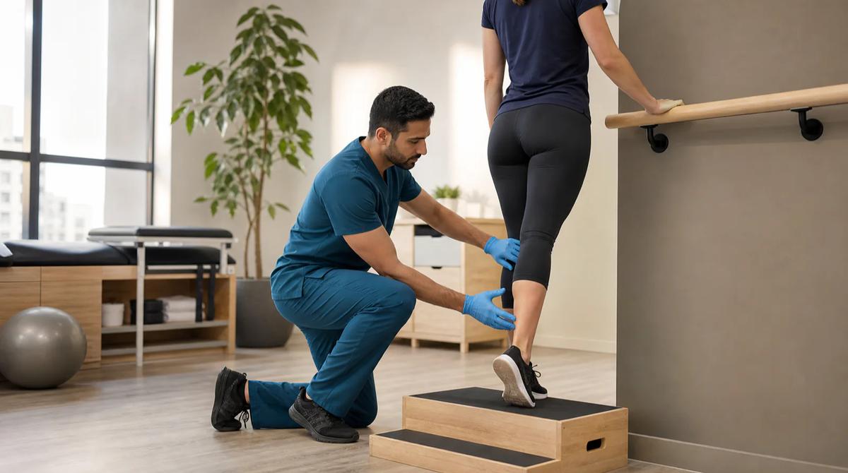 Сеанс «Лечение ахиллова тендинита» в Physio Cure Dubai