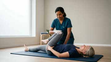 Herniated Disc Treatment session at Physio Cure Dubai