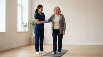 Geriatric Physiotherapy session at Physio Cure Dubai