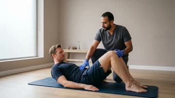 Men's Health Physiotherapy session at Physio Cure Dubai