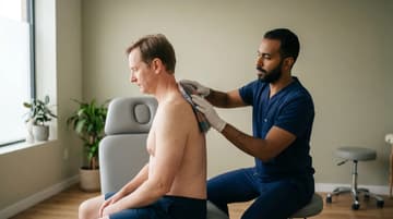 جلسة العلاج بالحرارة الرطبة في فيزيو كيور دبي