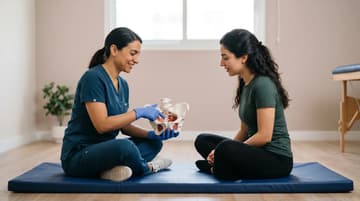 Pelvic Floor Physiotherapy session at Physio Cure Dubai