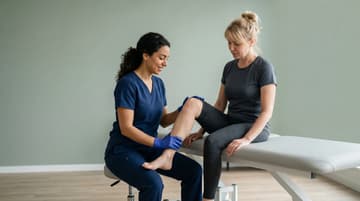 Post-Surgery Physiotherapy session at Physio Cure Dubai