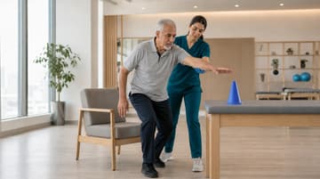 Stroke Rehabilitation session at Physio Cure Dubai