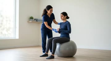 Women's Health Physiotherapy session at Physio Cure Dubai