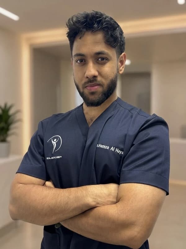 Dr. Hamza Al Hayat — Top-Rated Certified Physical Therapist at Physio Cure Dubai